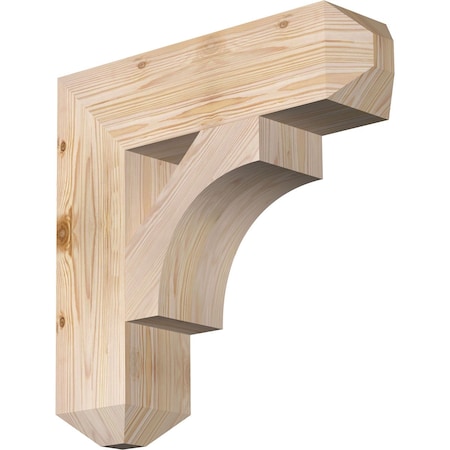 Ekena Millwork Westlake Craftsman Smooth Bracket, Douglas Fir, 5 1/2"W x 22"D x 22"H BKT06X22X22WTL04SDF